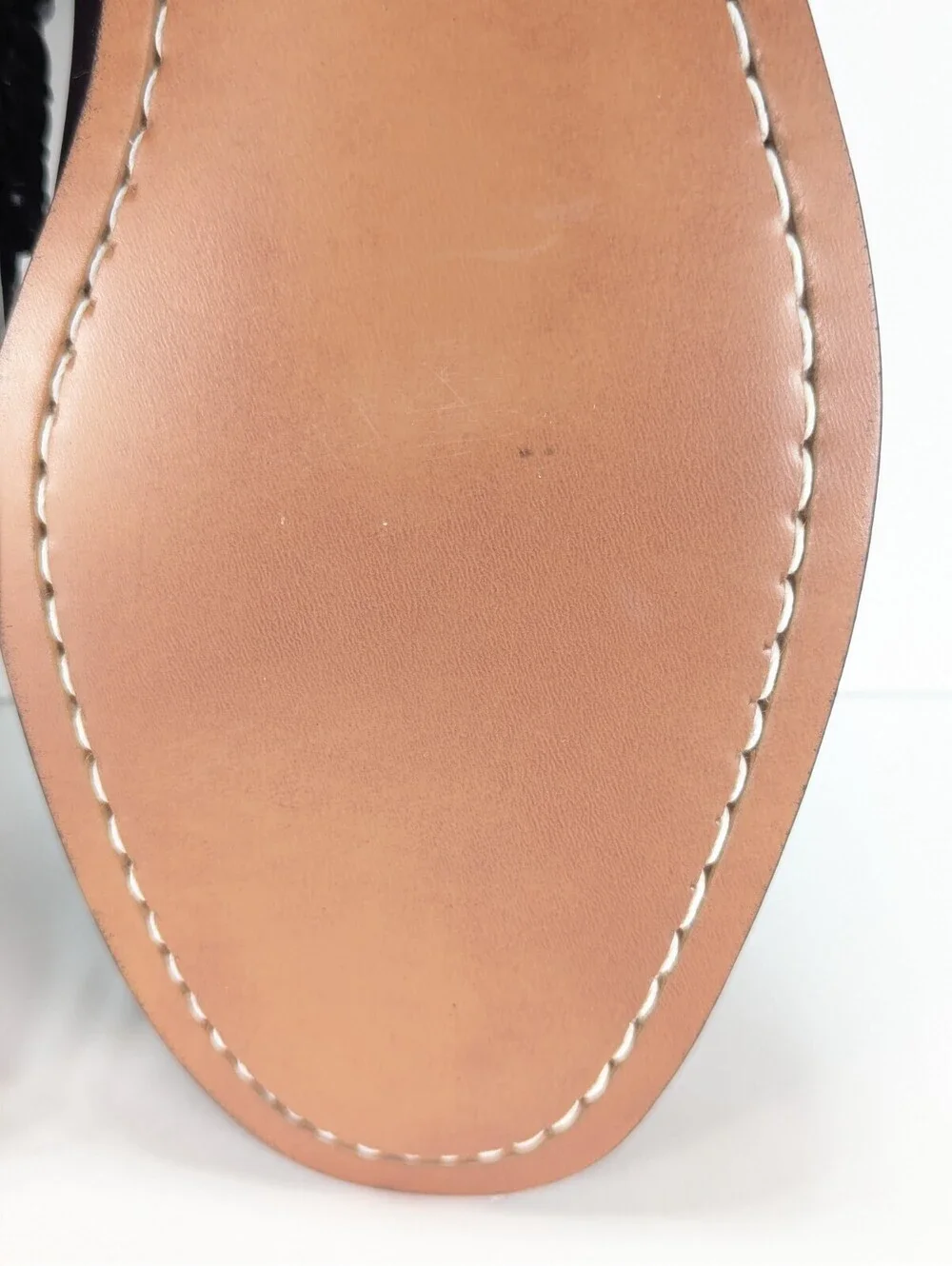 Mens 11EE Penny Loafer STUART McGUIRE Burgundy NWOB Leather Classic Dress Shoe